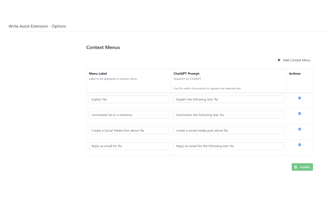 ChatGPT context companion截图5