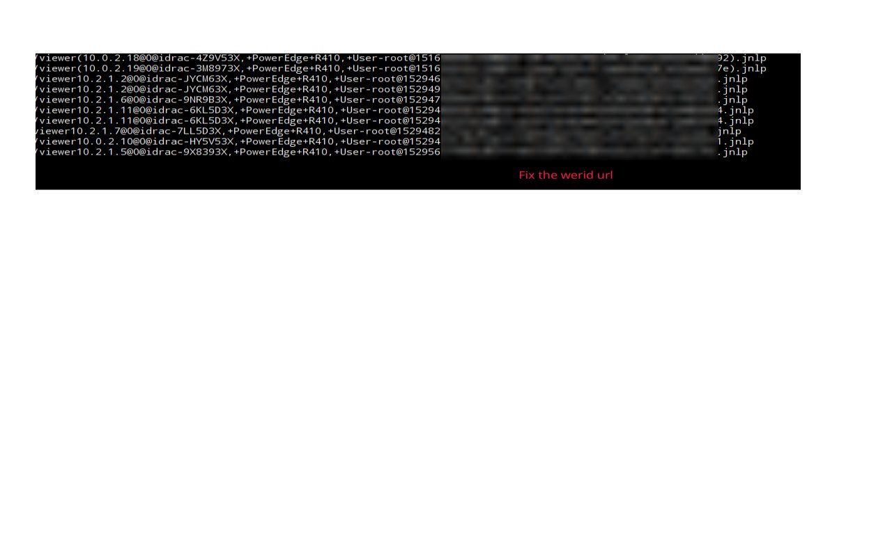 Fix IDRAC .jnlp file截图1