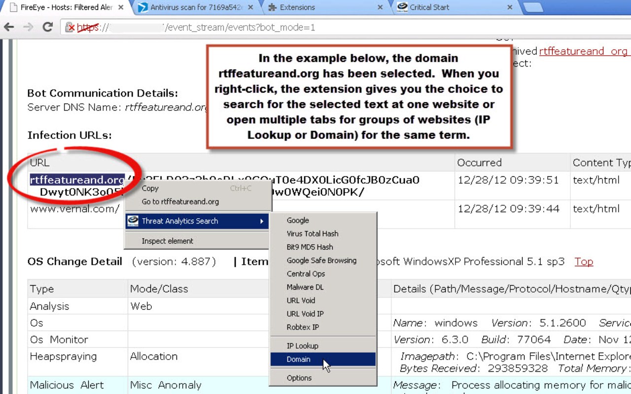 Threat Analytics Search截图1