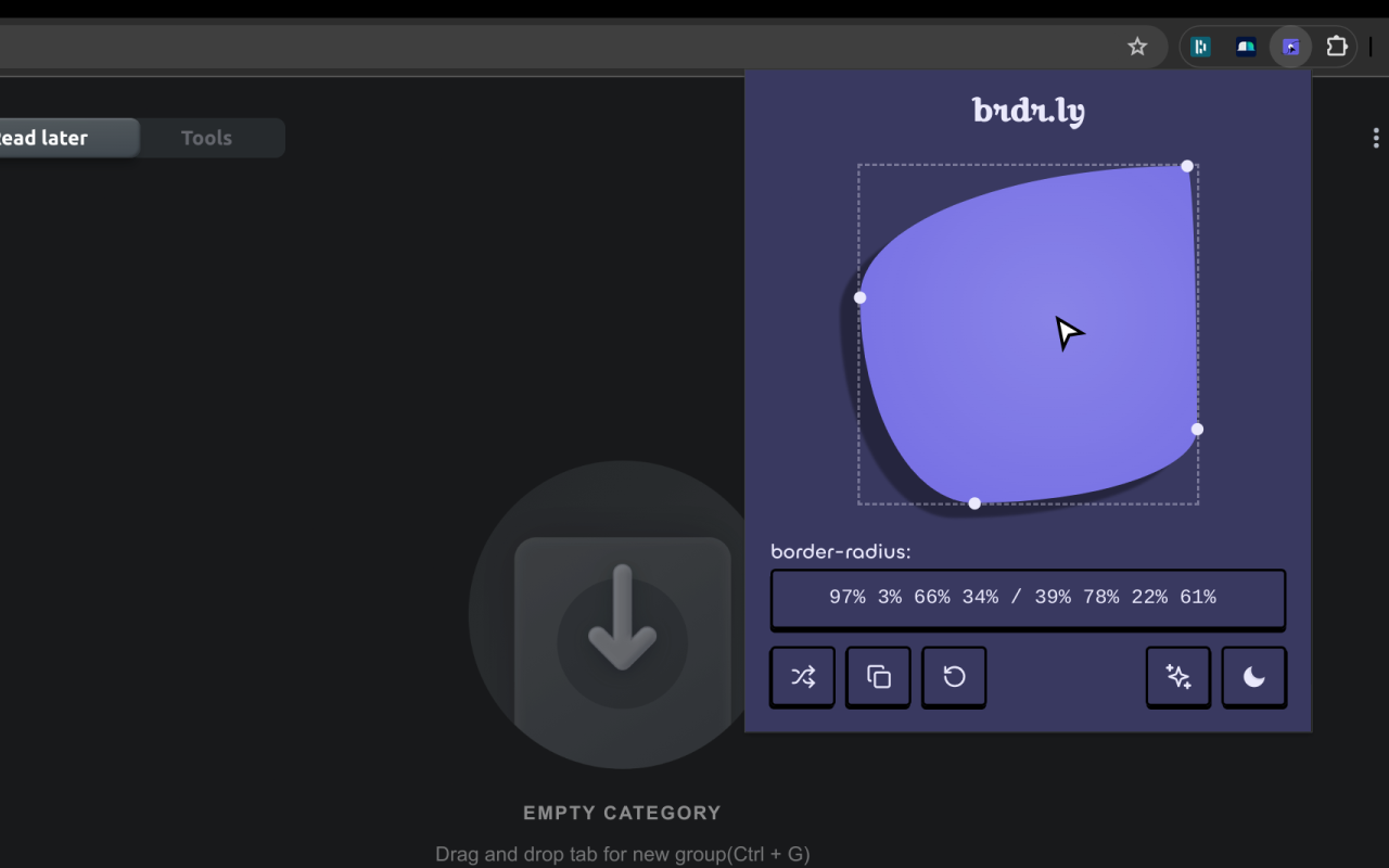 Brdr.ly - Create Fancy CSS Shapes截图2