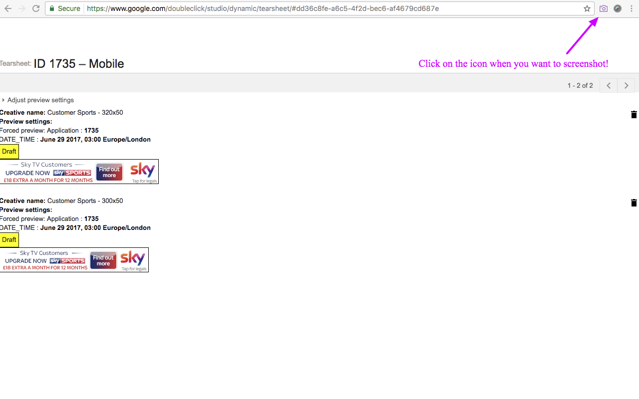 Sky Works Banner Screenshot Extension截图2
