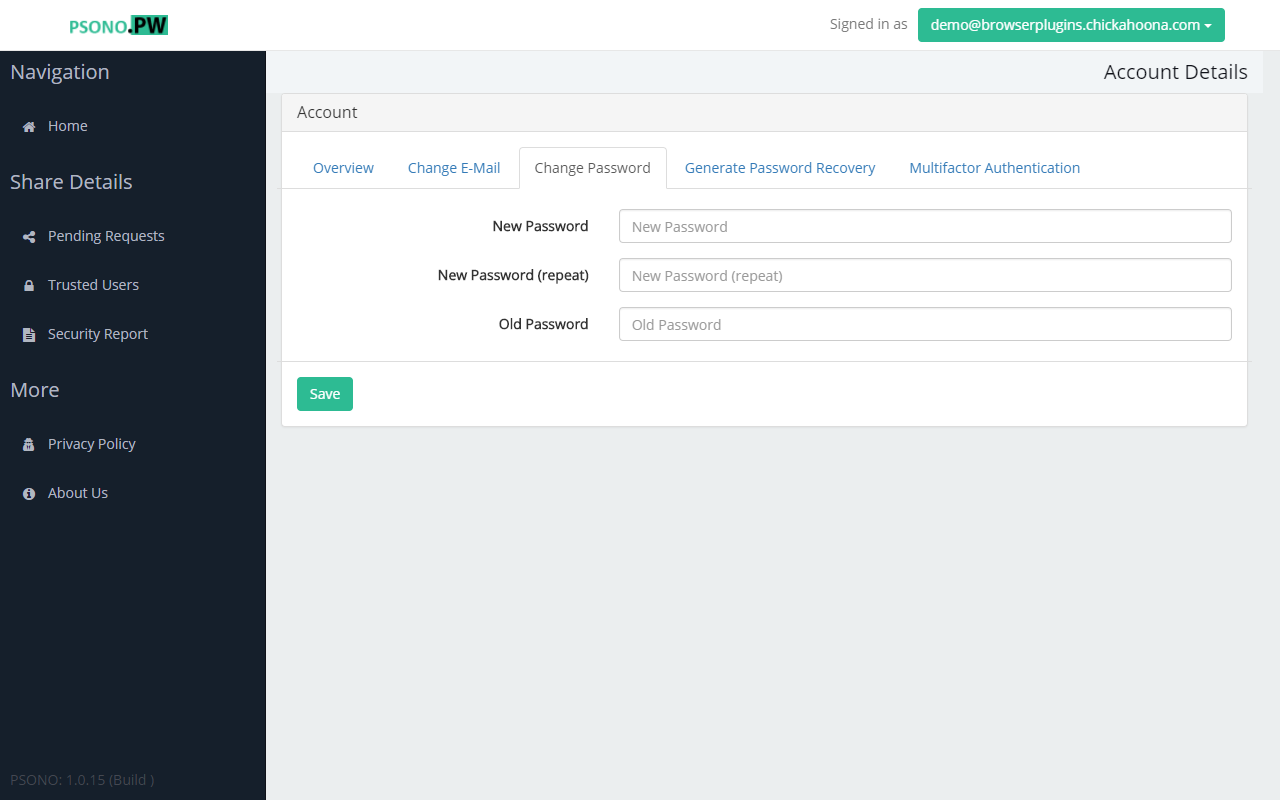 Psono - Free Password Manager截图2