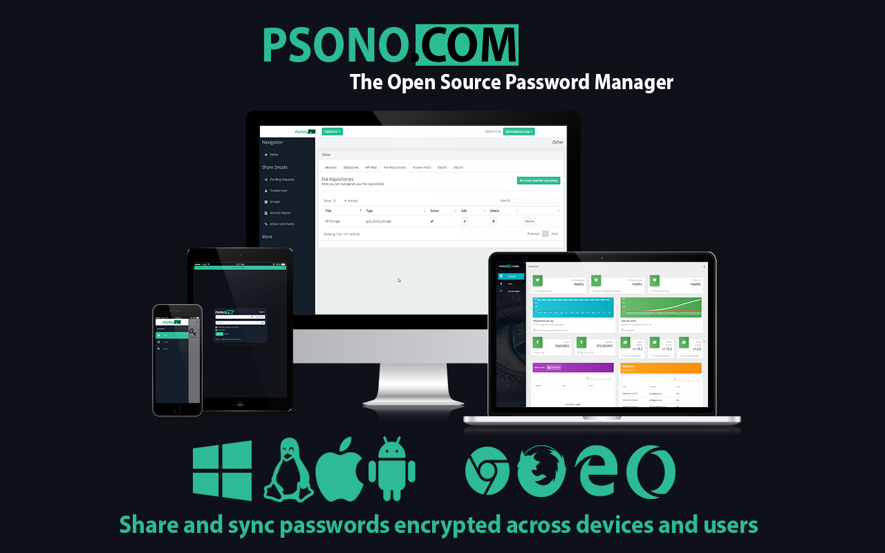 Psono - Free Password Manager截图3