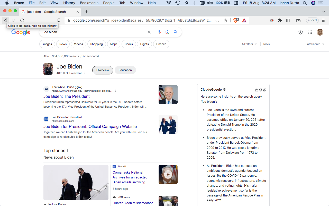 CG - Claude™ on google™截图2