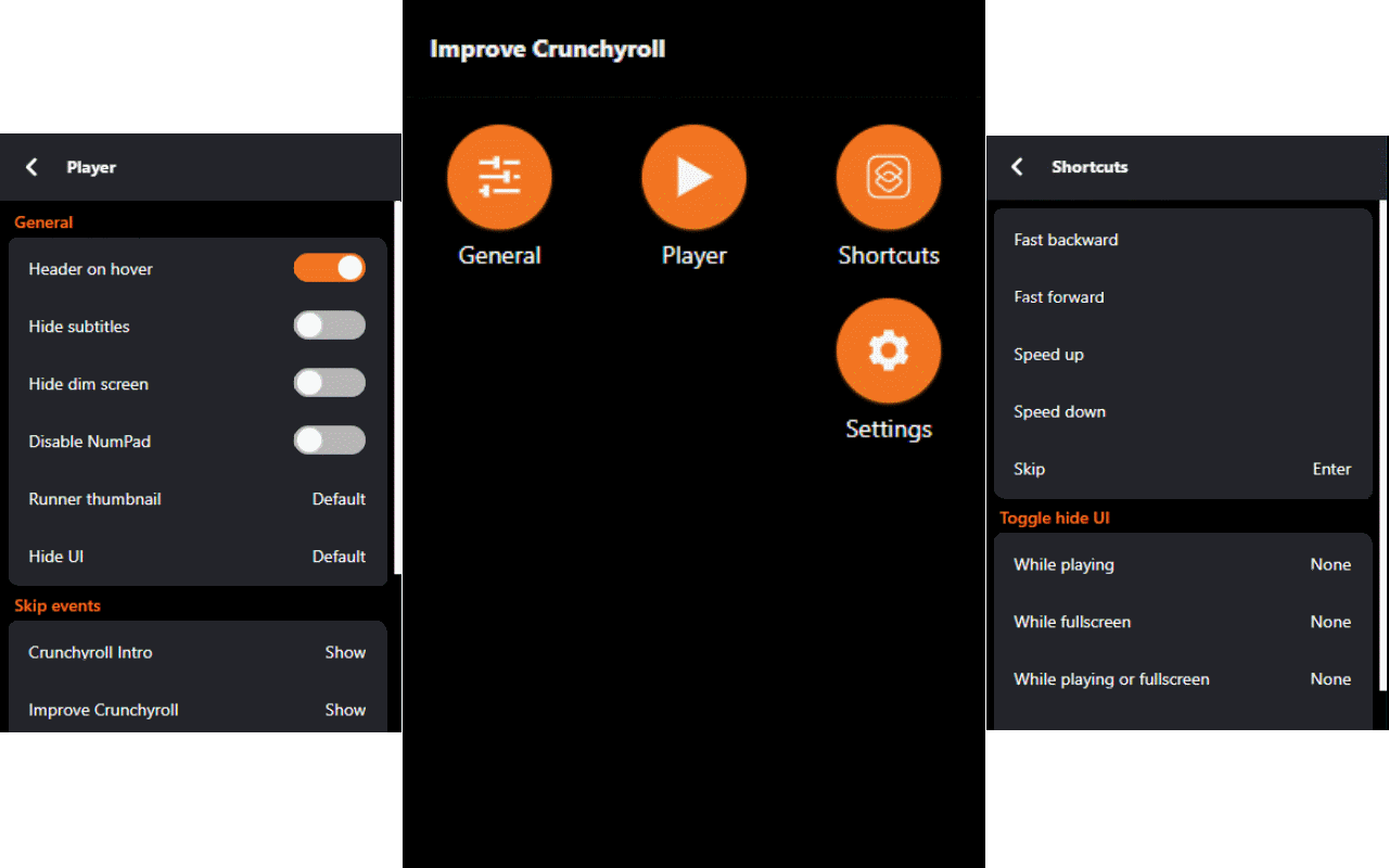 Improve Crunchyroll截图1