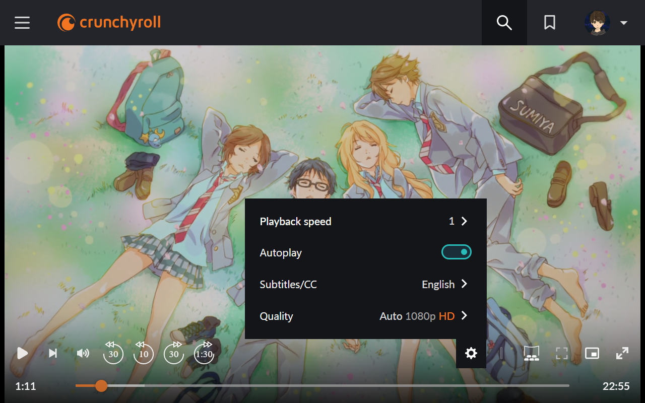 Improve Crunchyroll截图4