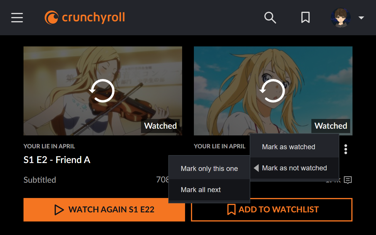 Improve Crunchyroll截图5
