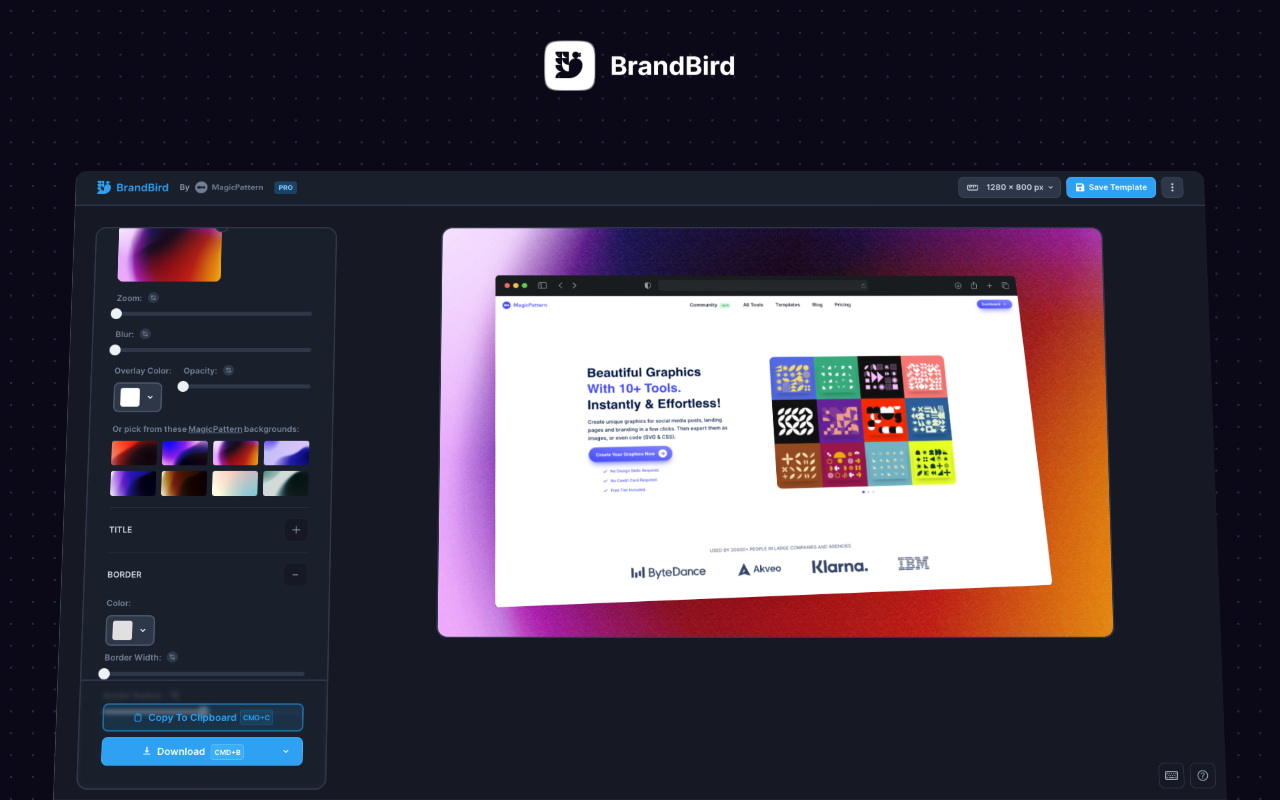 BrandBird ✦ Beautiful Screenshots By Default✦截图1
