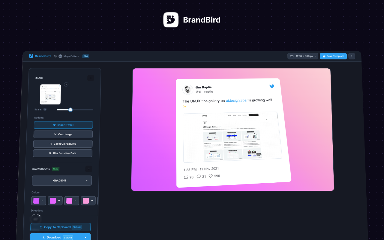 BrandBird ✦ Beautiful Screenshots By Default✦截图2