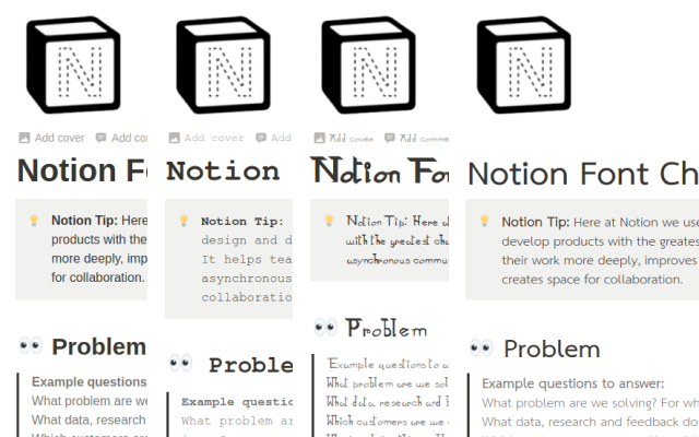 Notion Font Changer截图1