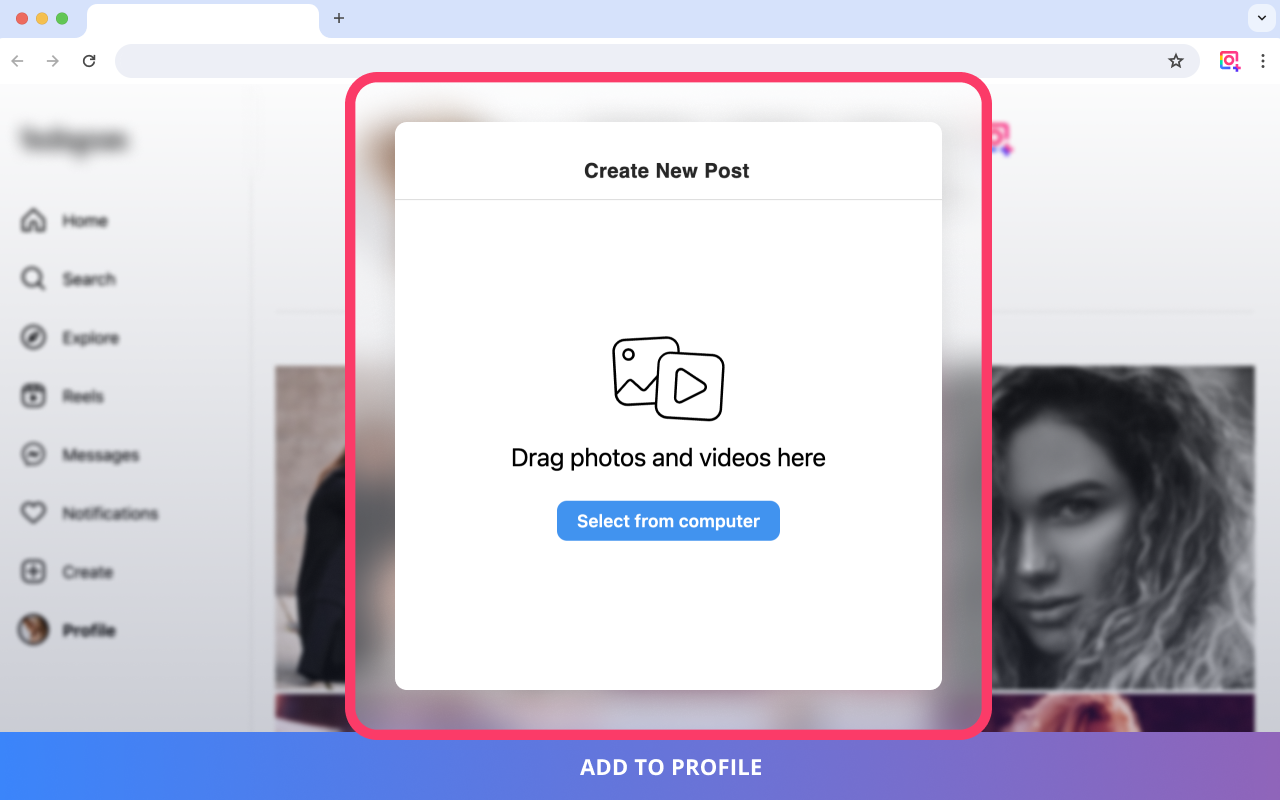 Upload video and photo to Instagram截图4