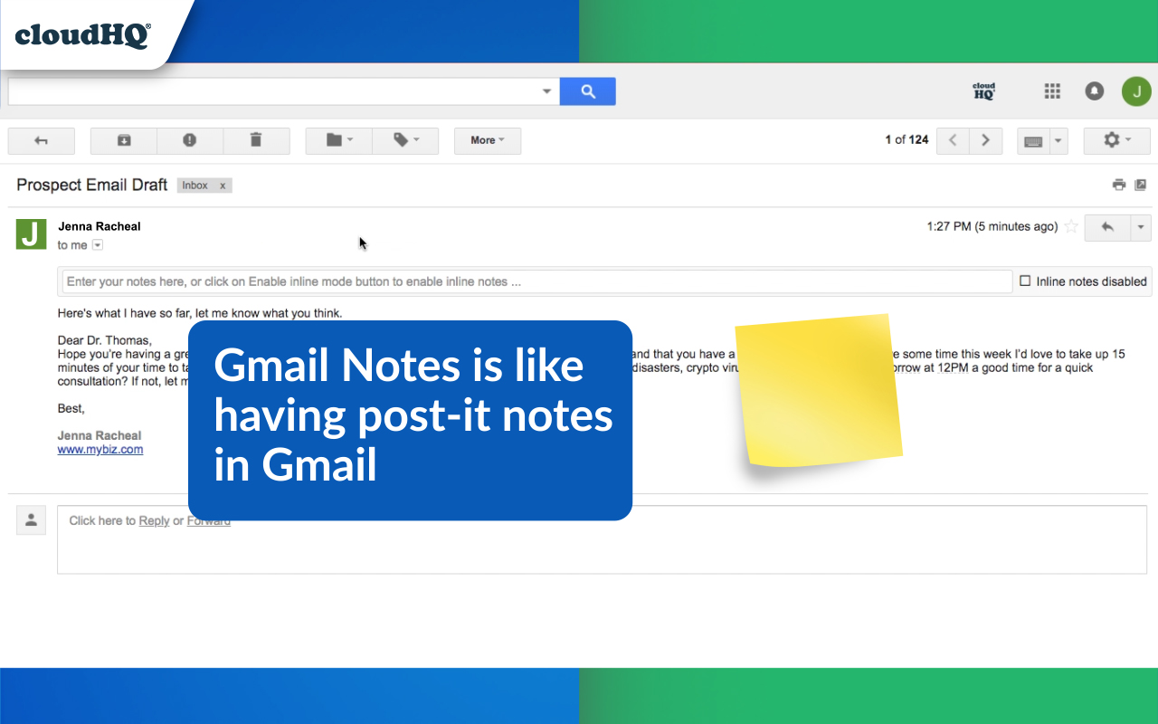 Notes for Gmail™ by cloudHQ截图4