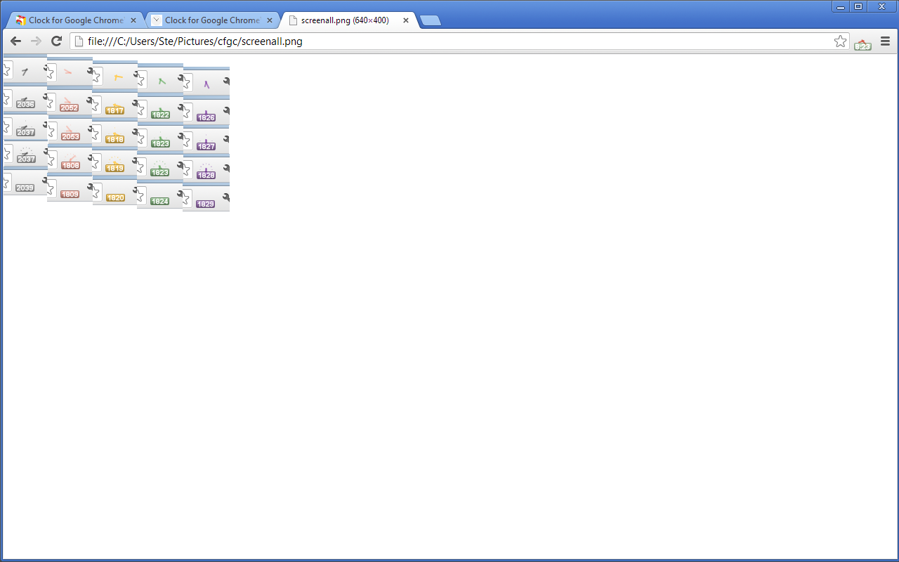 Clock for Google Chrome™截图3
