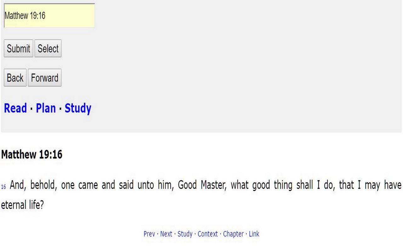 KJV Simple Search Parallel Bible App截图2