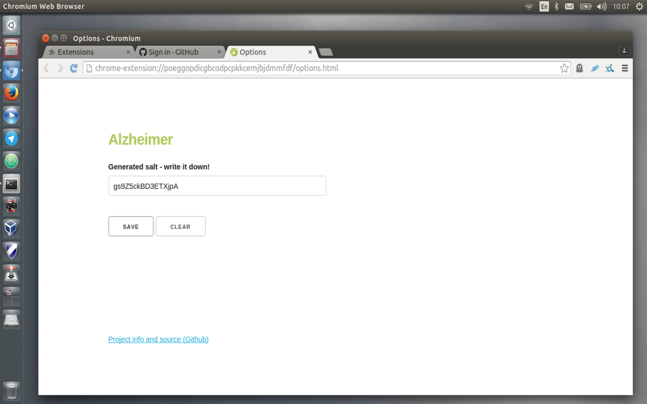 Alzheimer password generator截图2