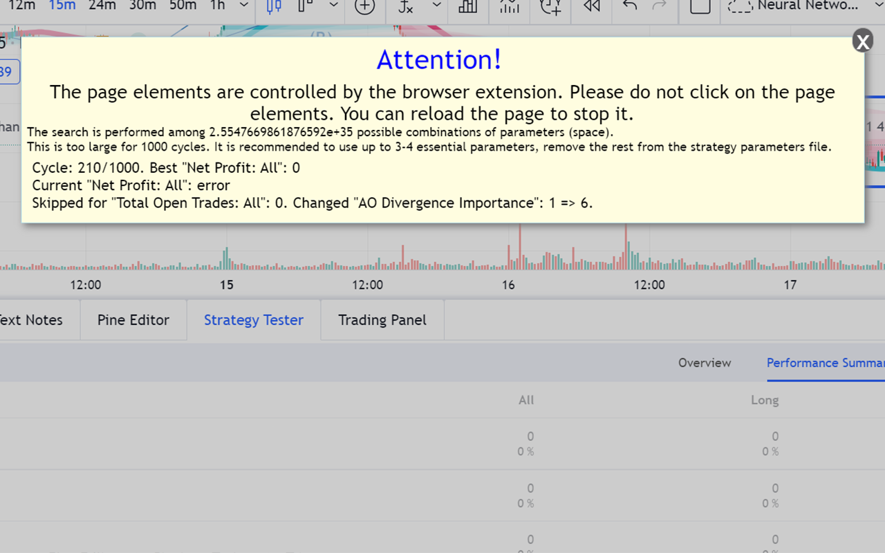 The Optimiser - TradingView Strategies截图3