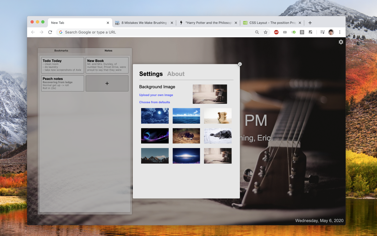 Axle: New Tab Dashboard & Bookmark Manager截图5