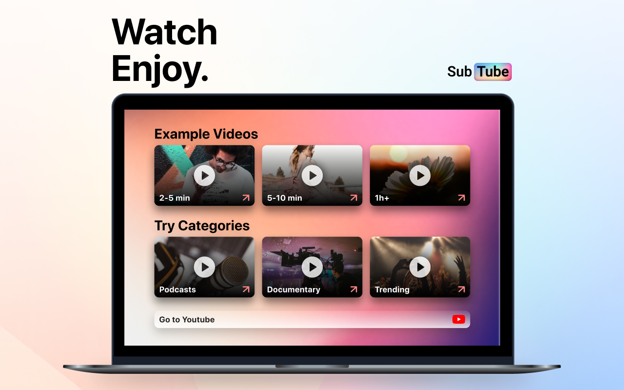 Subtube - Dual Subtitles for YouTube截图1