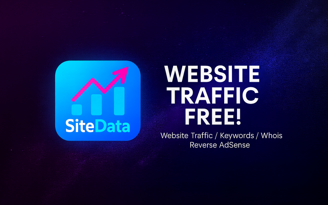 SiteData - 流量检查/广告透明度/SEO分析器截图1