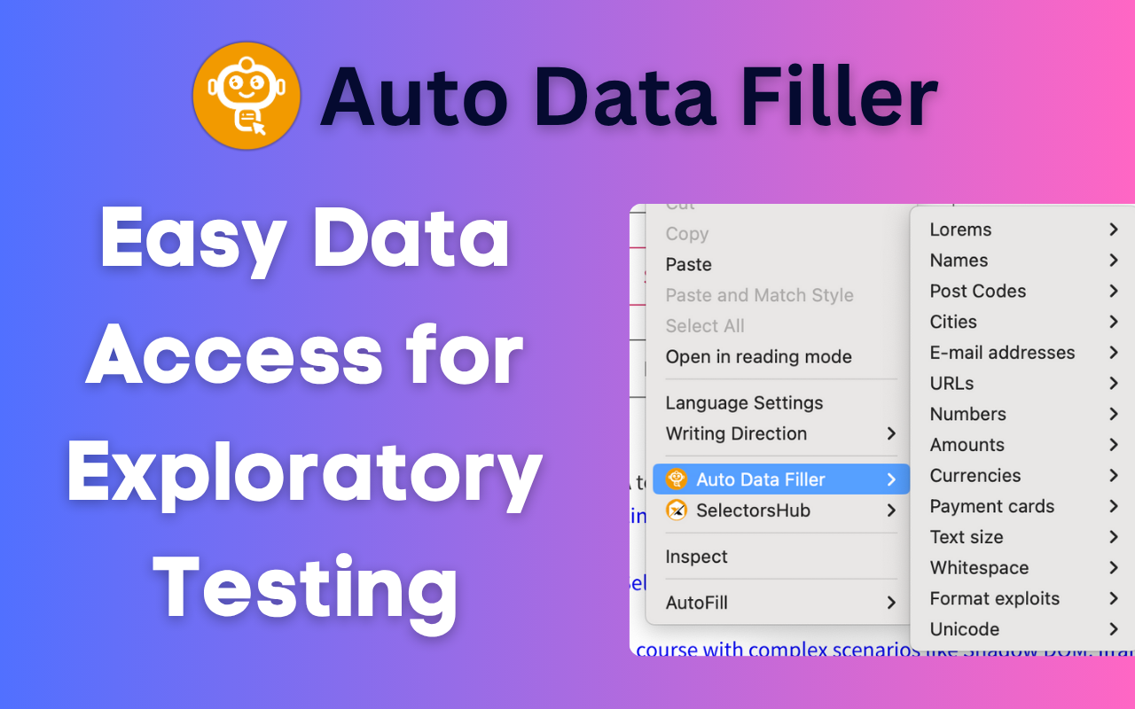 Auto Data Filler - Bug Magnet截图2
