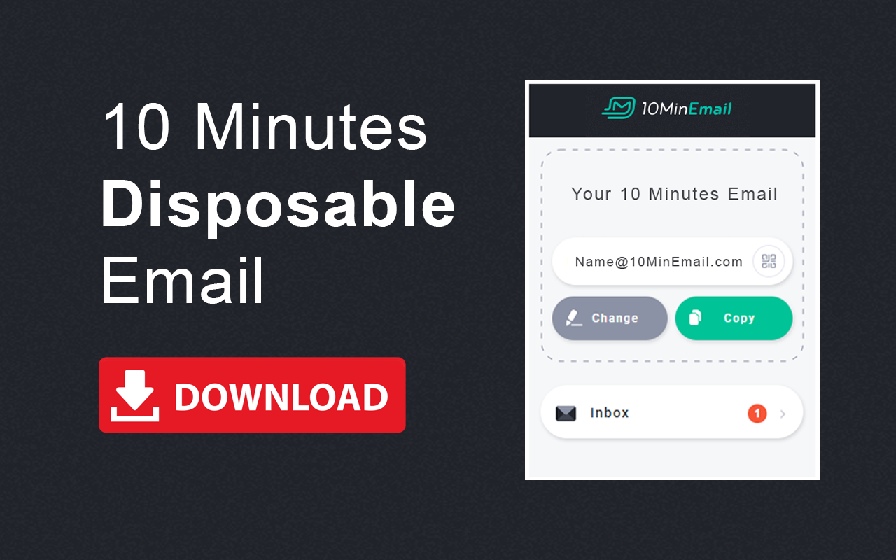 10 Minutes Email - 10 min disposable email截图1