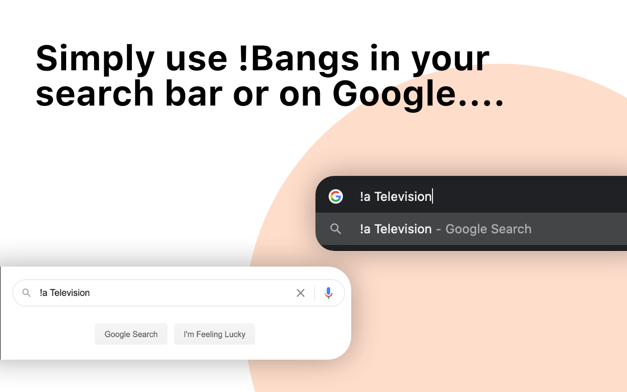 Bangs for Google截图1