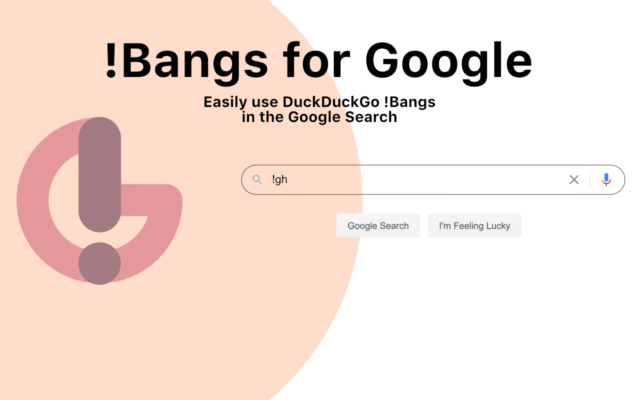 Bangs for Google截图3