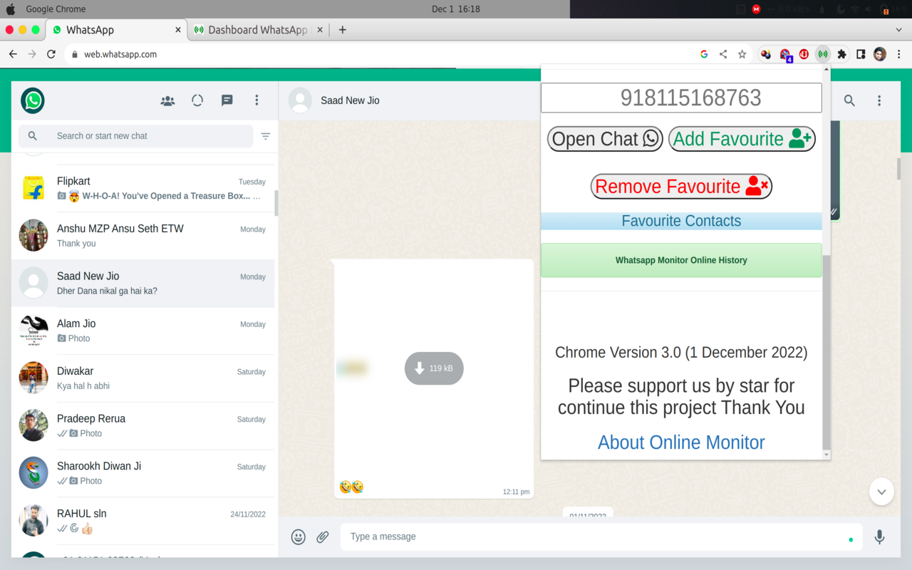 TrackWapp Online Monitor截图4