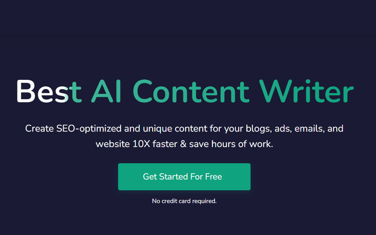 Free AI Writer and Text Generator截图1