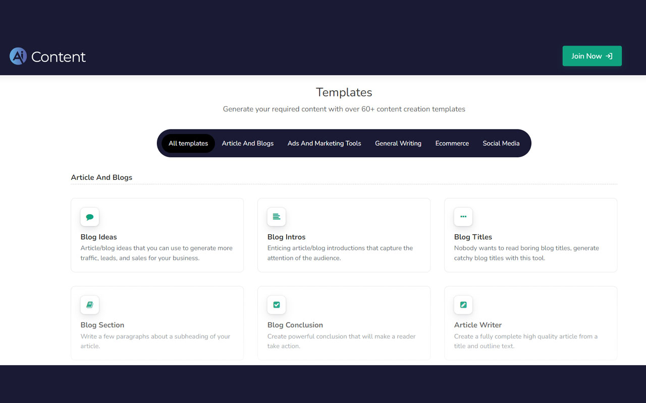 Free AI Writer and Text Generator截图2