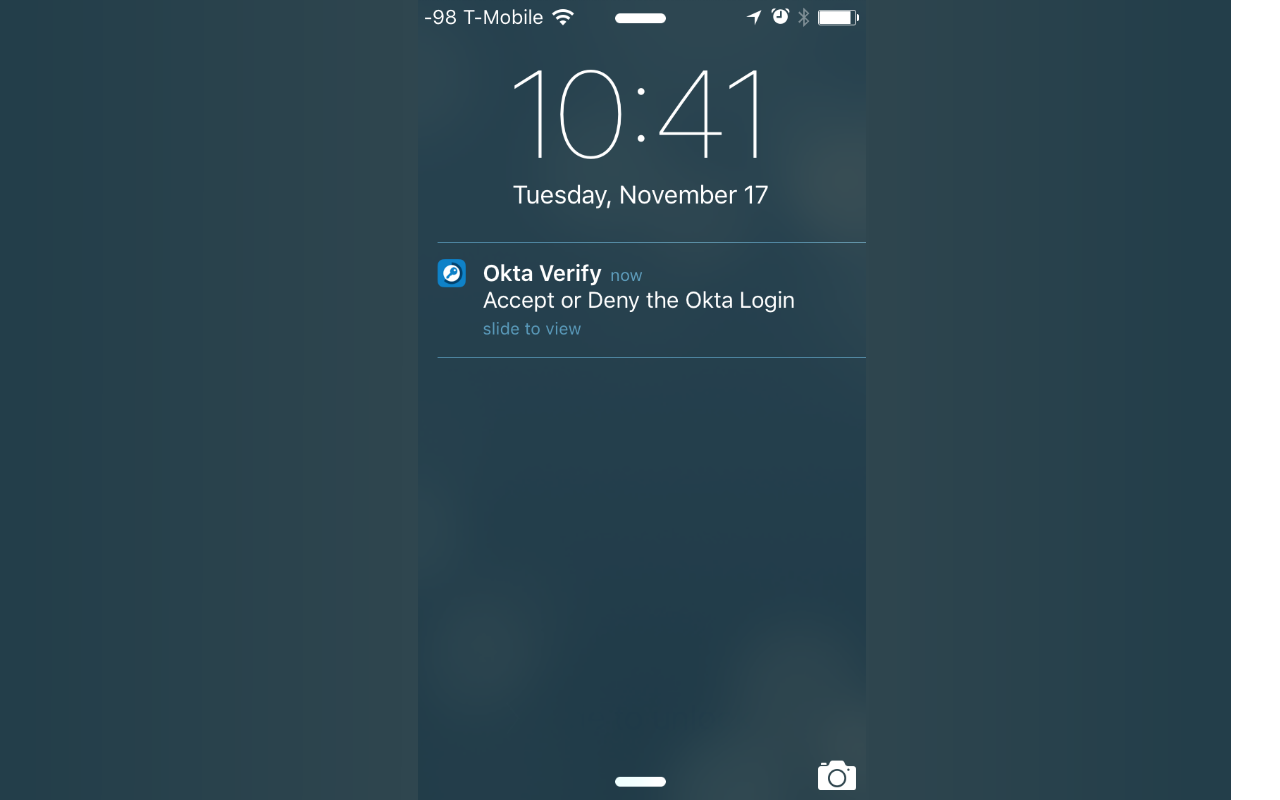 Okta Verify Auto Send截图1