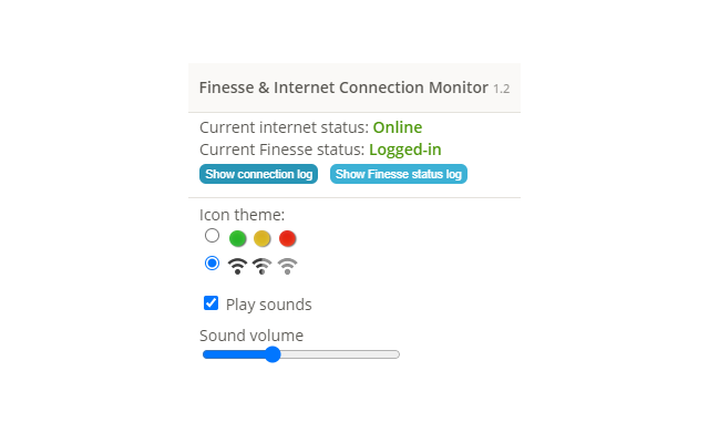 Finesse and Internet Connection Monitor截图1