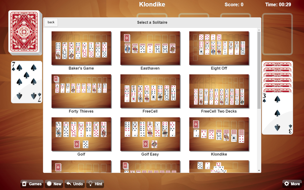Solitaire Card Games截图4