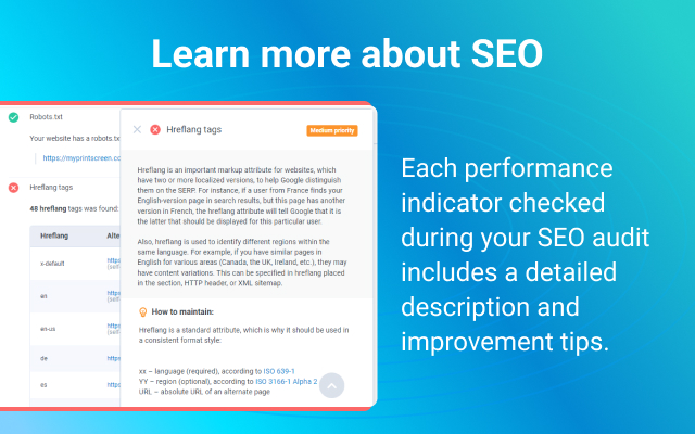 Free SEO Audit & Website Checker by Semalt截图2