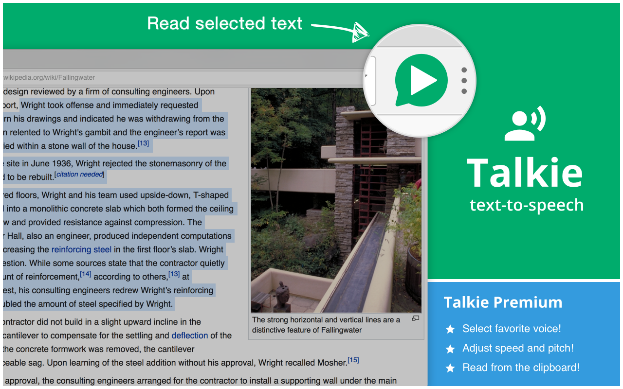 Talkie: text-to-speech (TTS)截图3