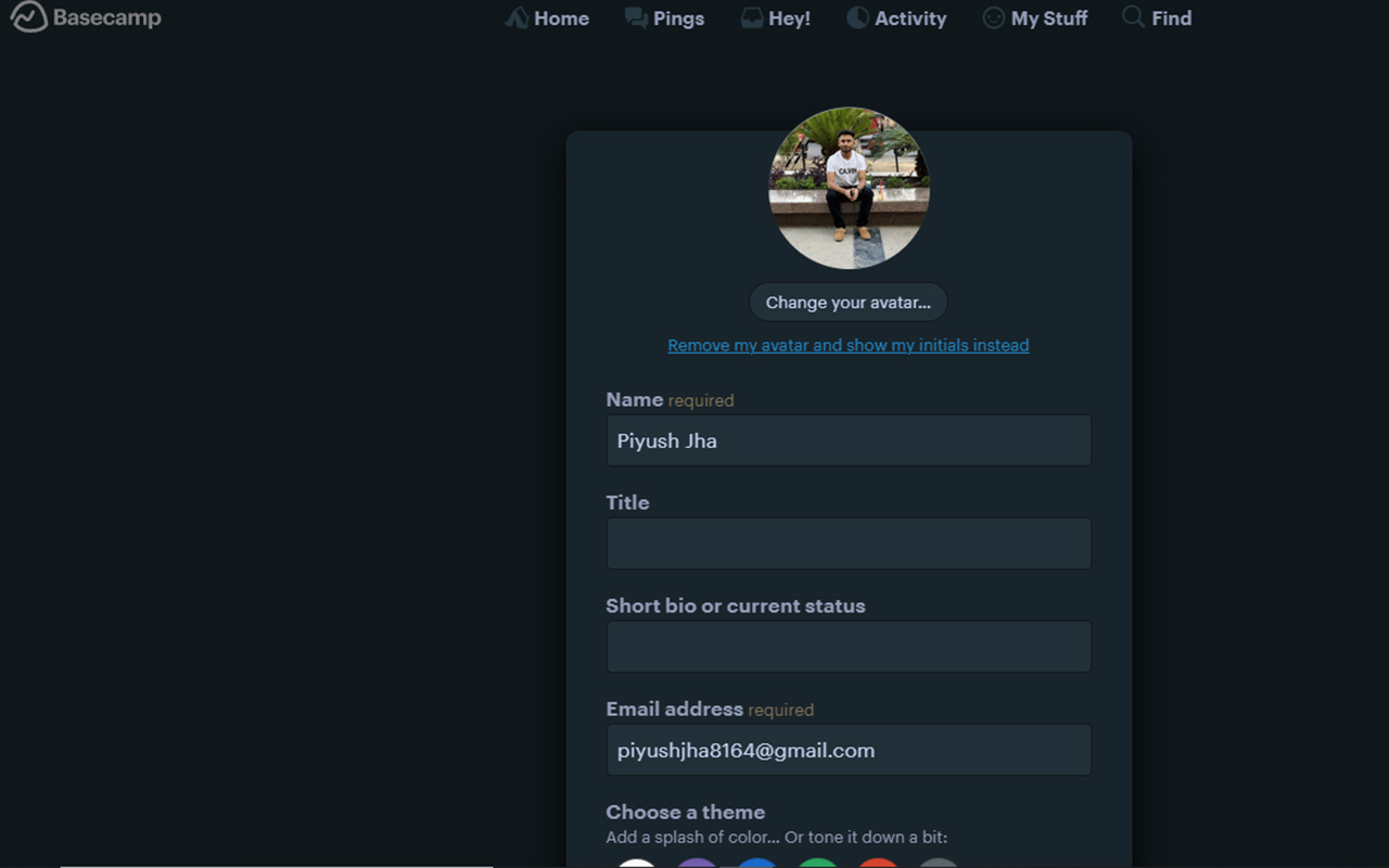 Basecamp DarkMode截图1