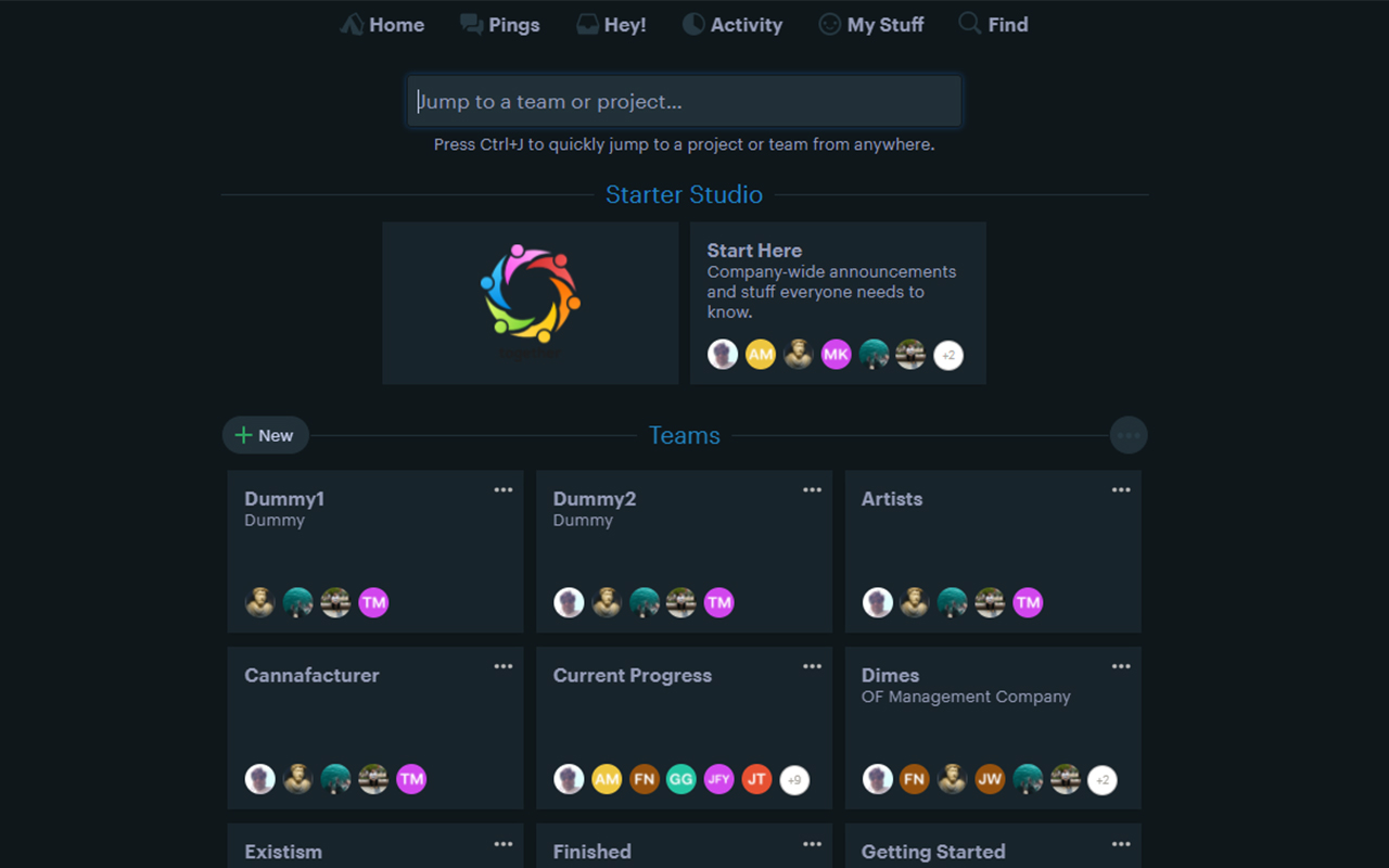 Basecamp DarkMode截图2