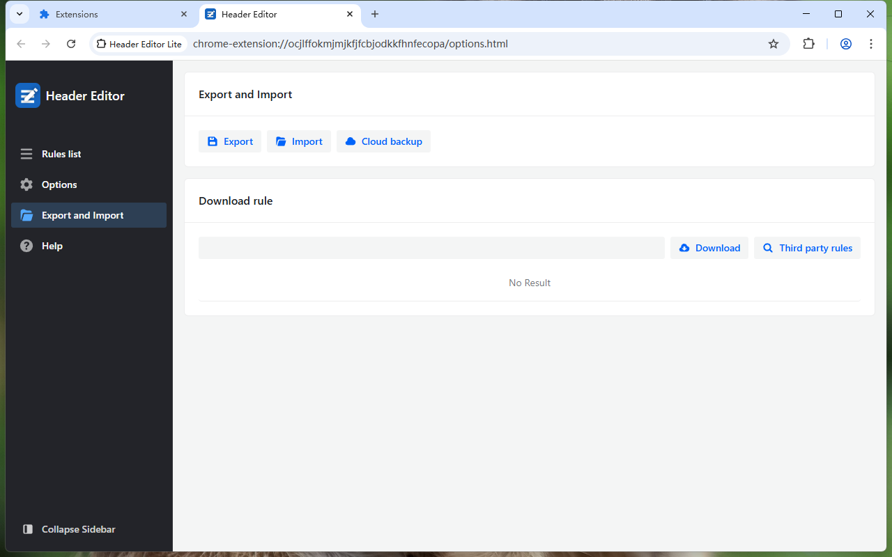 Header Editor Lite截图1