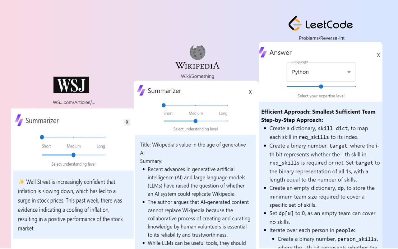 QuickChat AI - Gemini and Bard app截图2