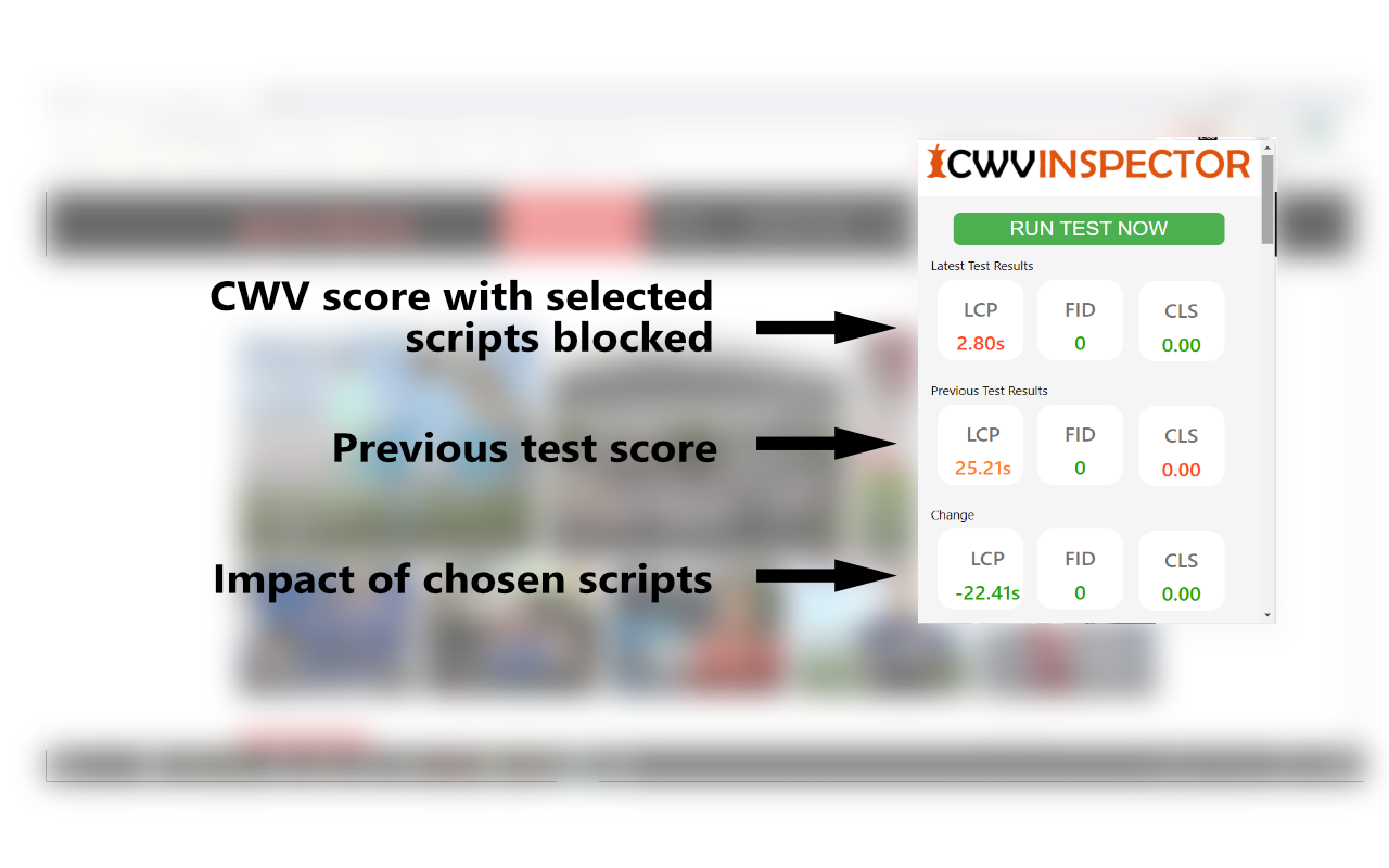 Core Web Vitals Inspector截图1