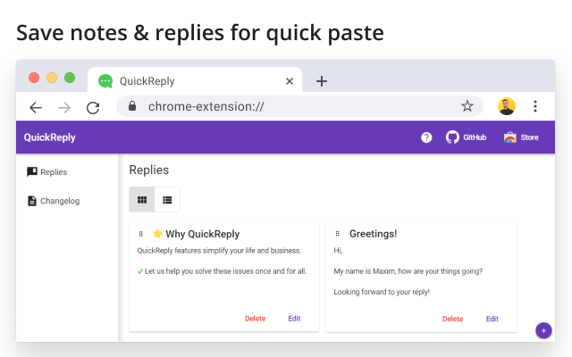 QuickReply截图1