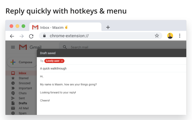 QuickReply截图2