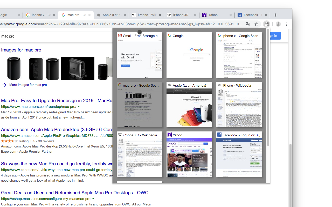 Tab Preview Board截图1