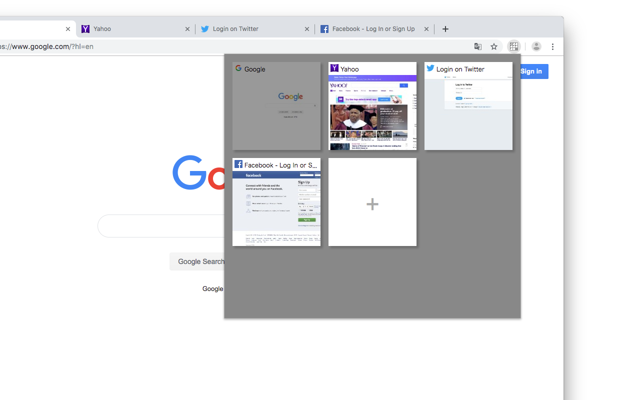 Tab Preview Board截图2