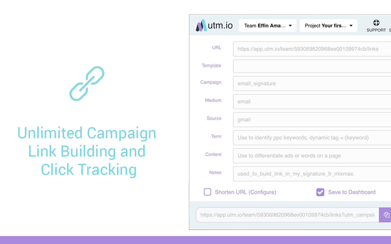 UTM.io - Google Analytics URL Builder截图4