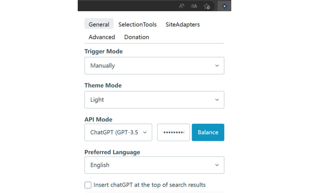 ChatGPTBox截图2