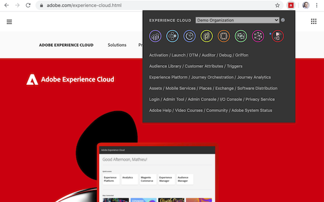 Adobe Experience Cloud Bookmarks截图2