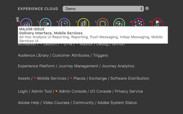 Adobe Experience Cloud Bookmarks截图4