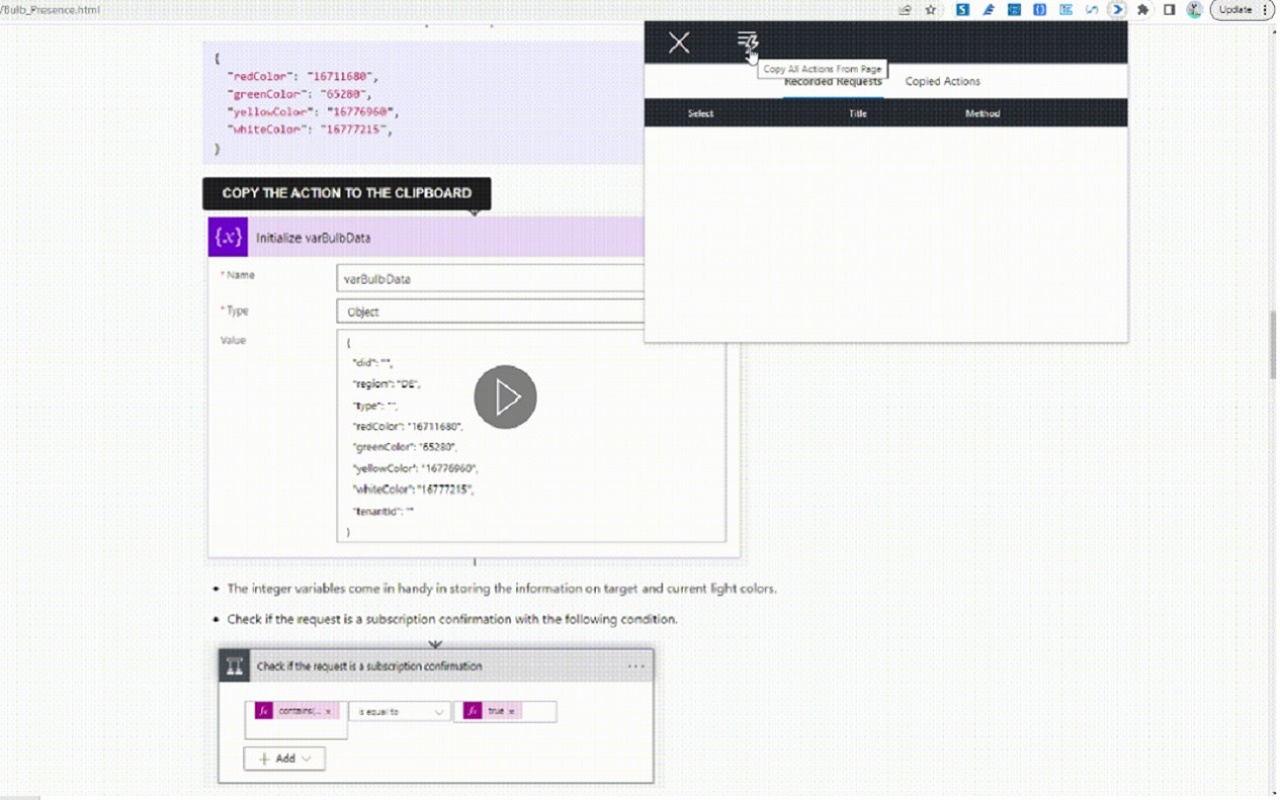 Power Automate actions handler截图4