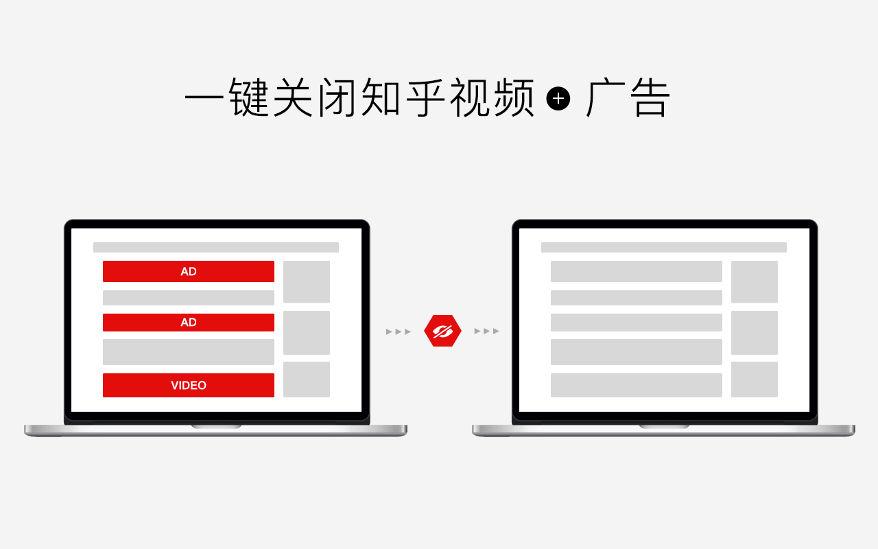 屏蔽知乎推荐视频及广告截图1